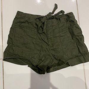 SAGE GREEN SHORTS